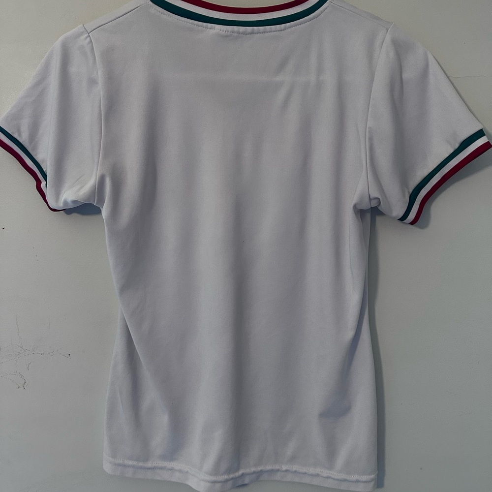 MEXICO women's white short-sleeved t-shirt.